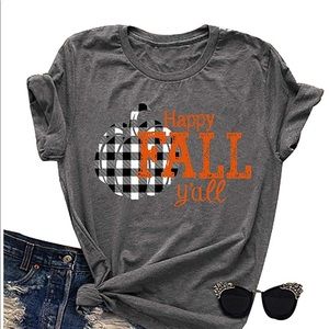 Women’s fall graphic T-shirt